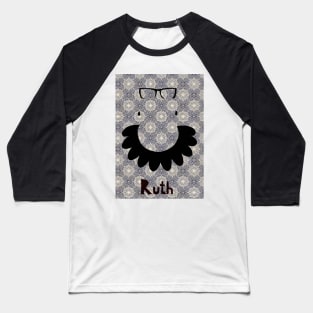 RUTH BADER GINSBURG  Collar art Baseball T-Shirt